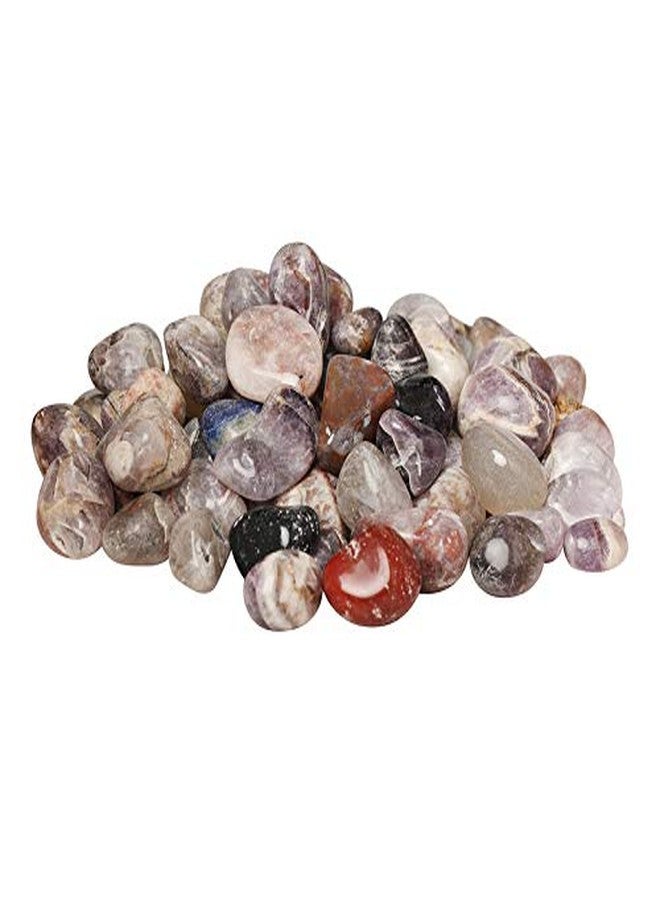 Ercole® Polished Shiny Smooth Onyx Pebbles Stone for Aquarium Garden & Home Decor (Multi Colour, 3 Kg) - Image 2